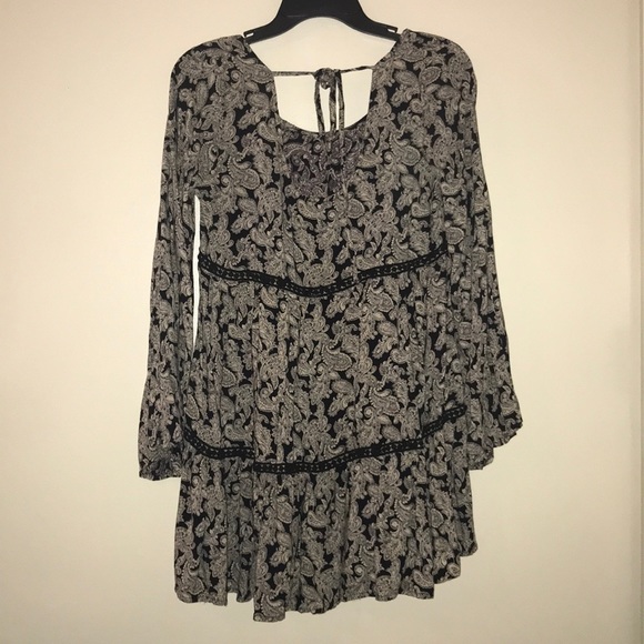 💛SOLD💛Paisley Printed Short Dress/Tunic - Picture 3 of 3